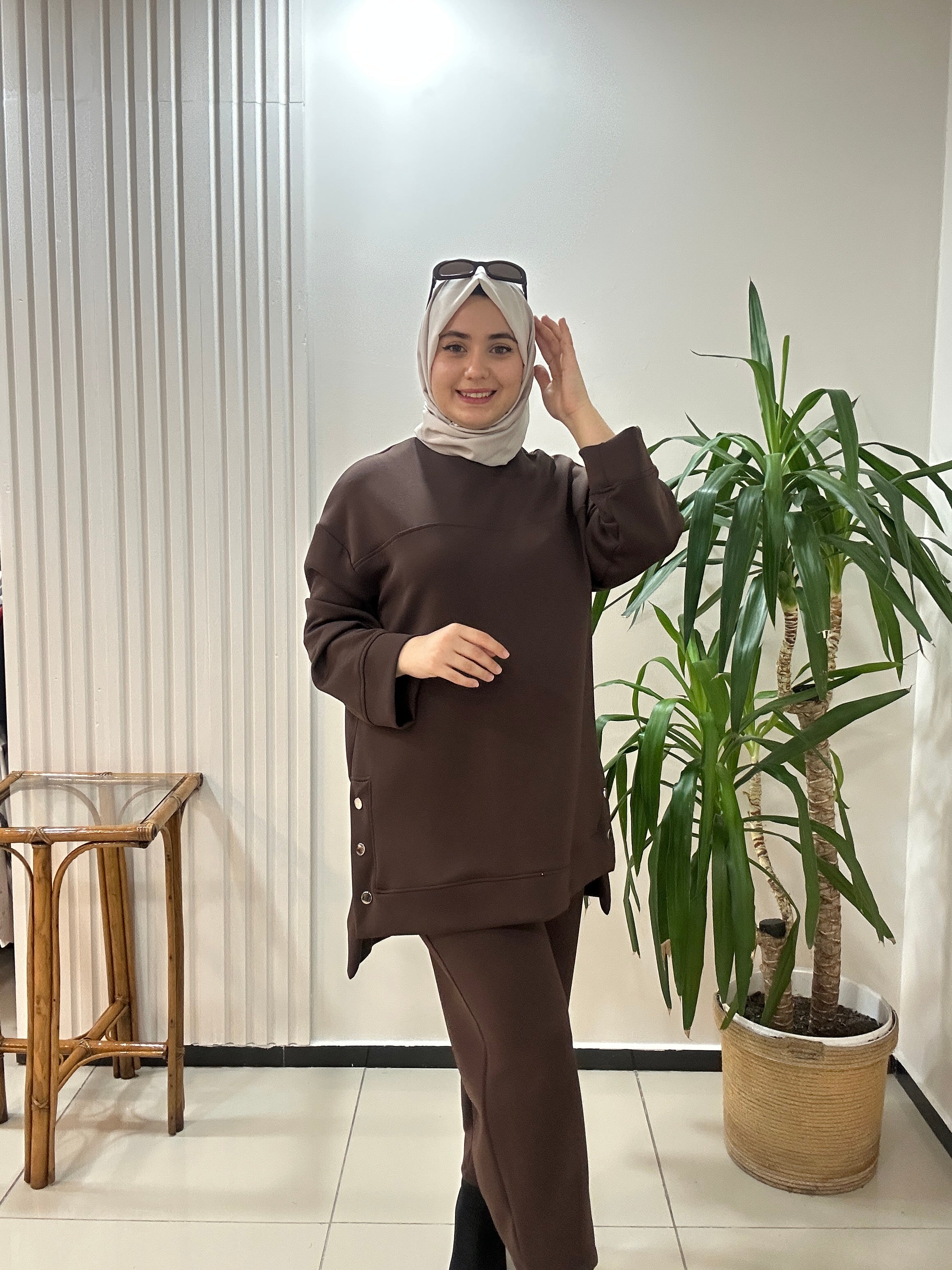 Soup Takım Çıt Çıtlı Lacivert