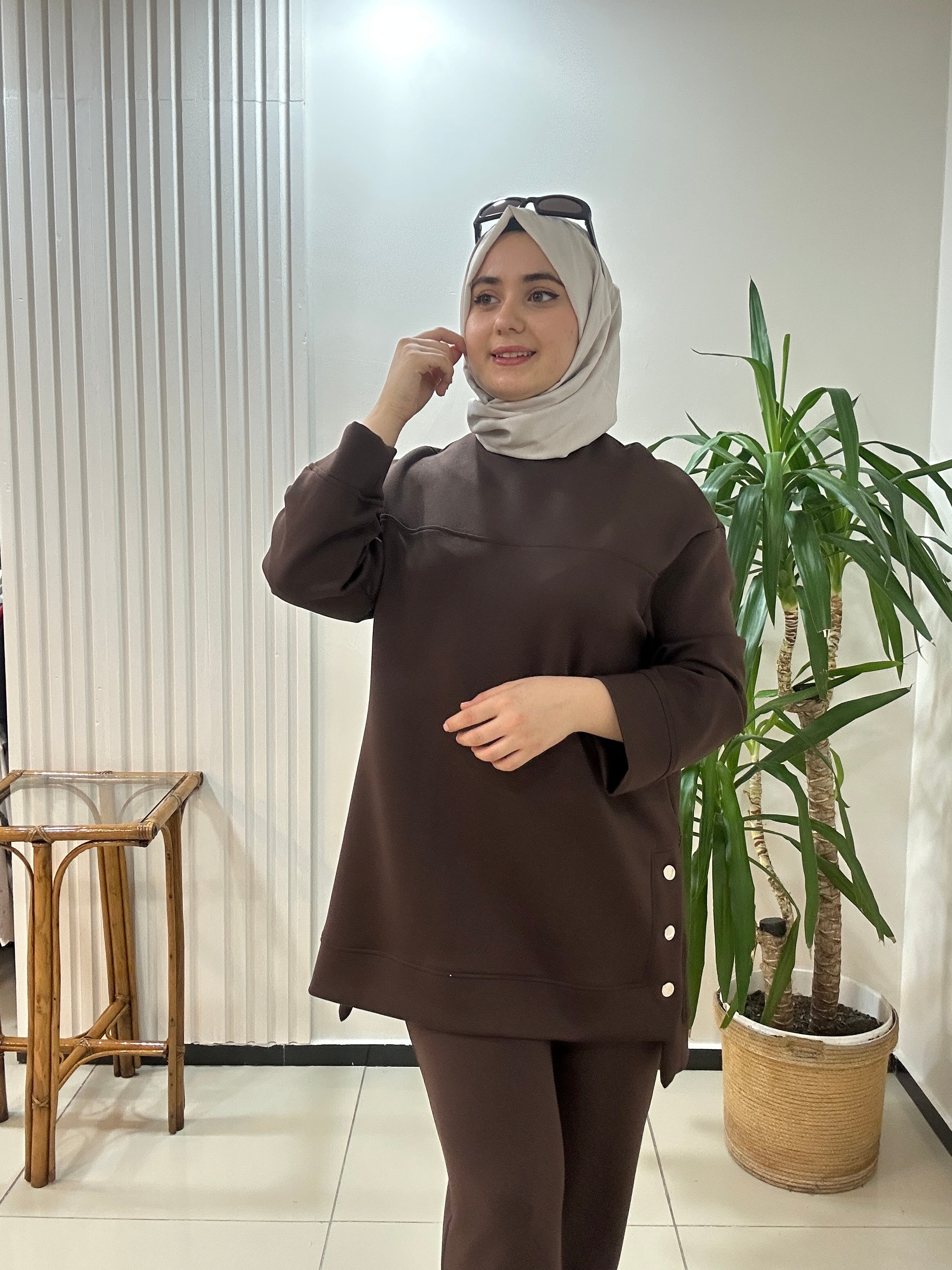 Soup Takım Çıt Çıtlı Lacivert