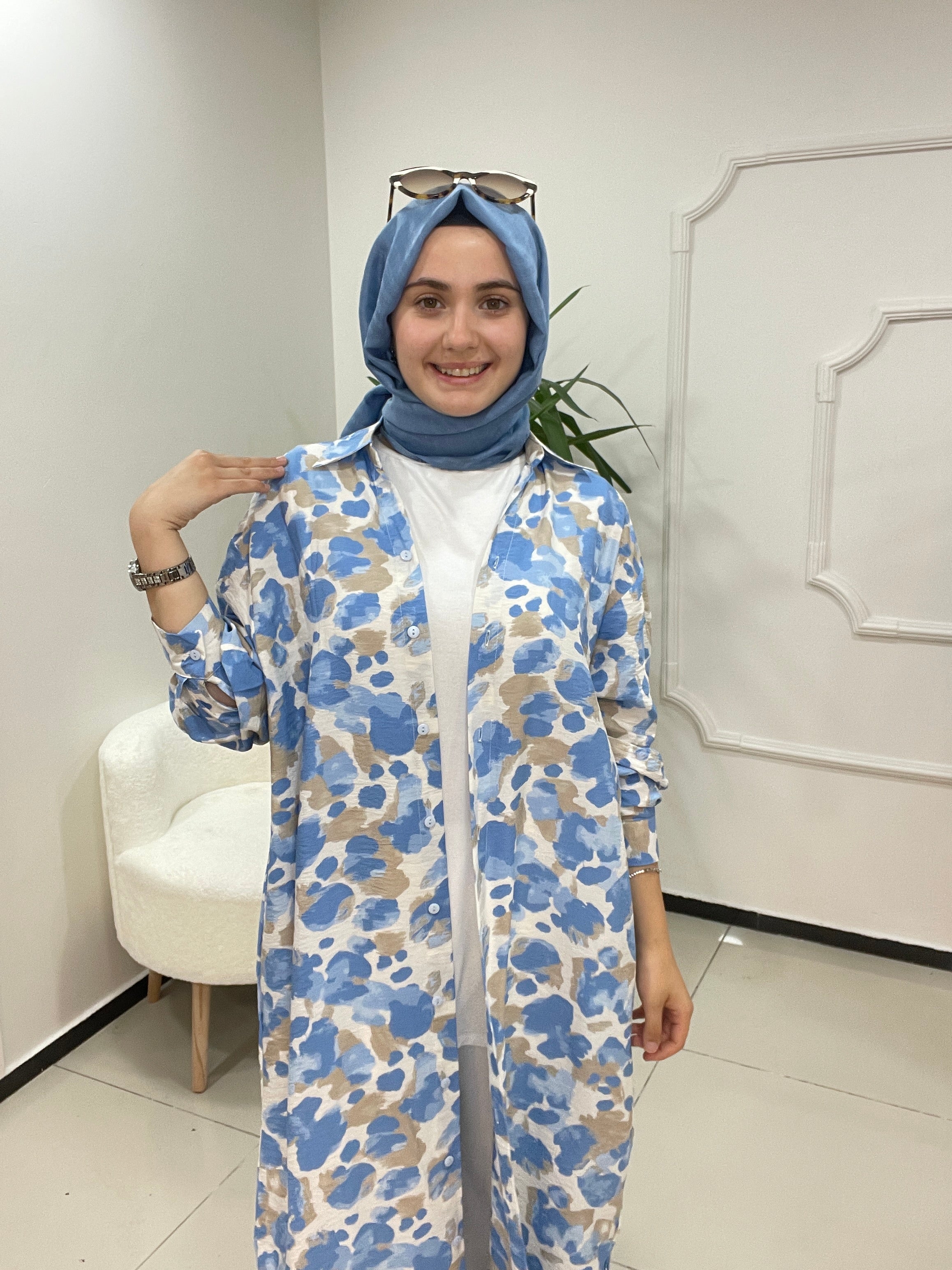 Batik Desen Gömlek Tunik