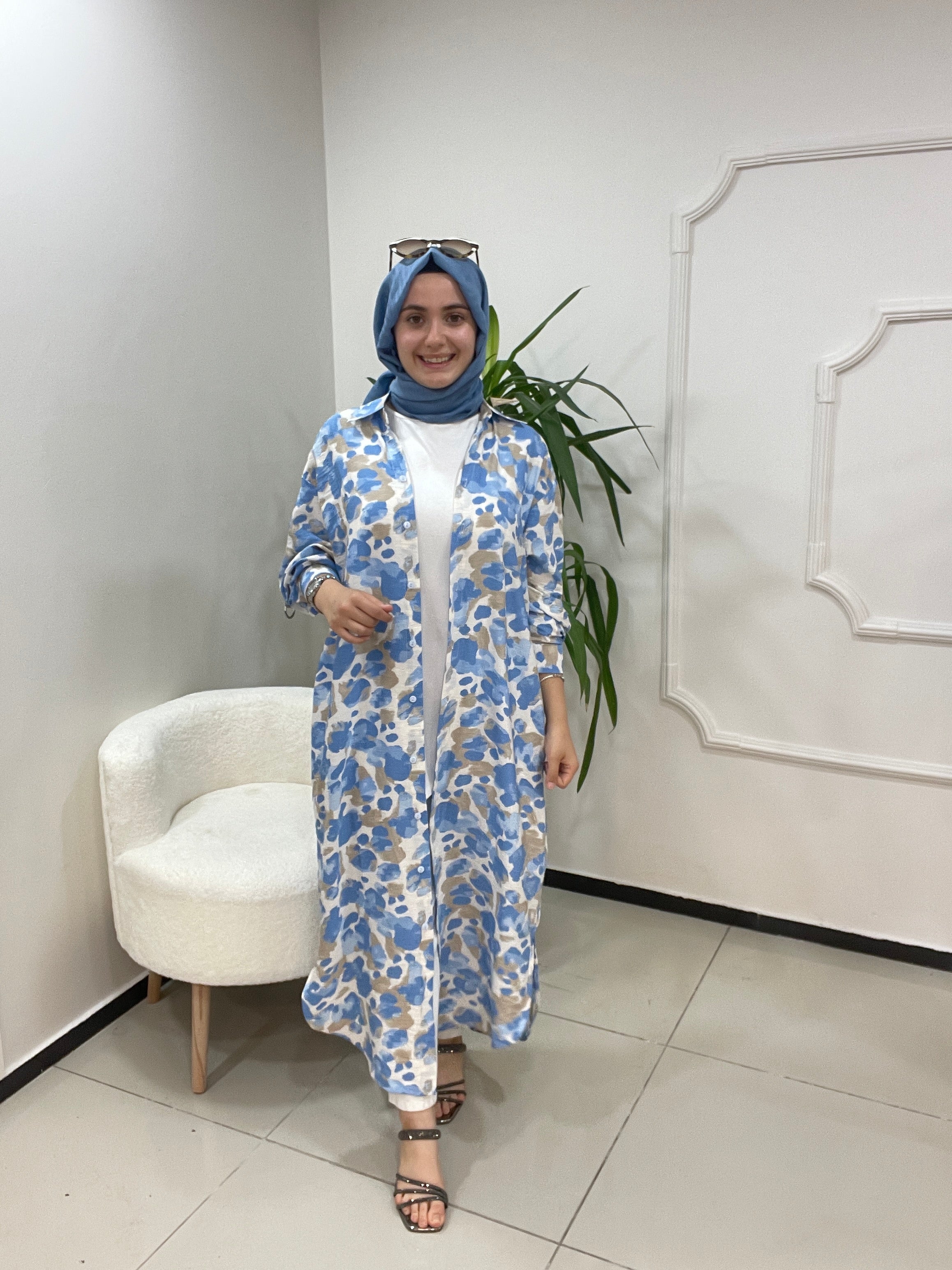 Batik Desen Gömlek Tunik