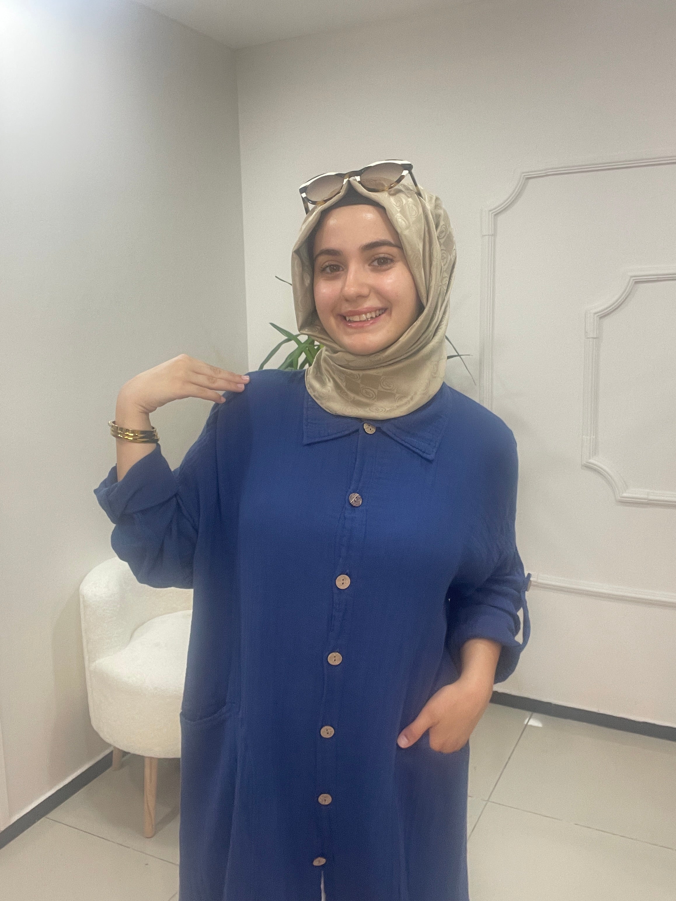 Tasarım Müslin Gömlek Tunik