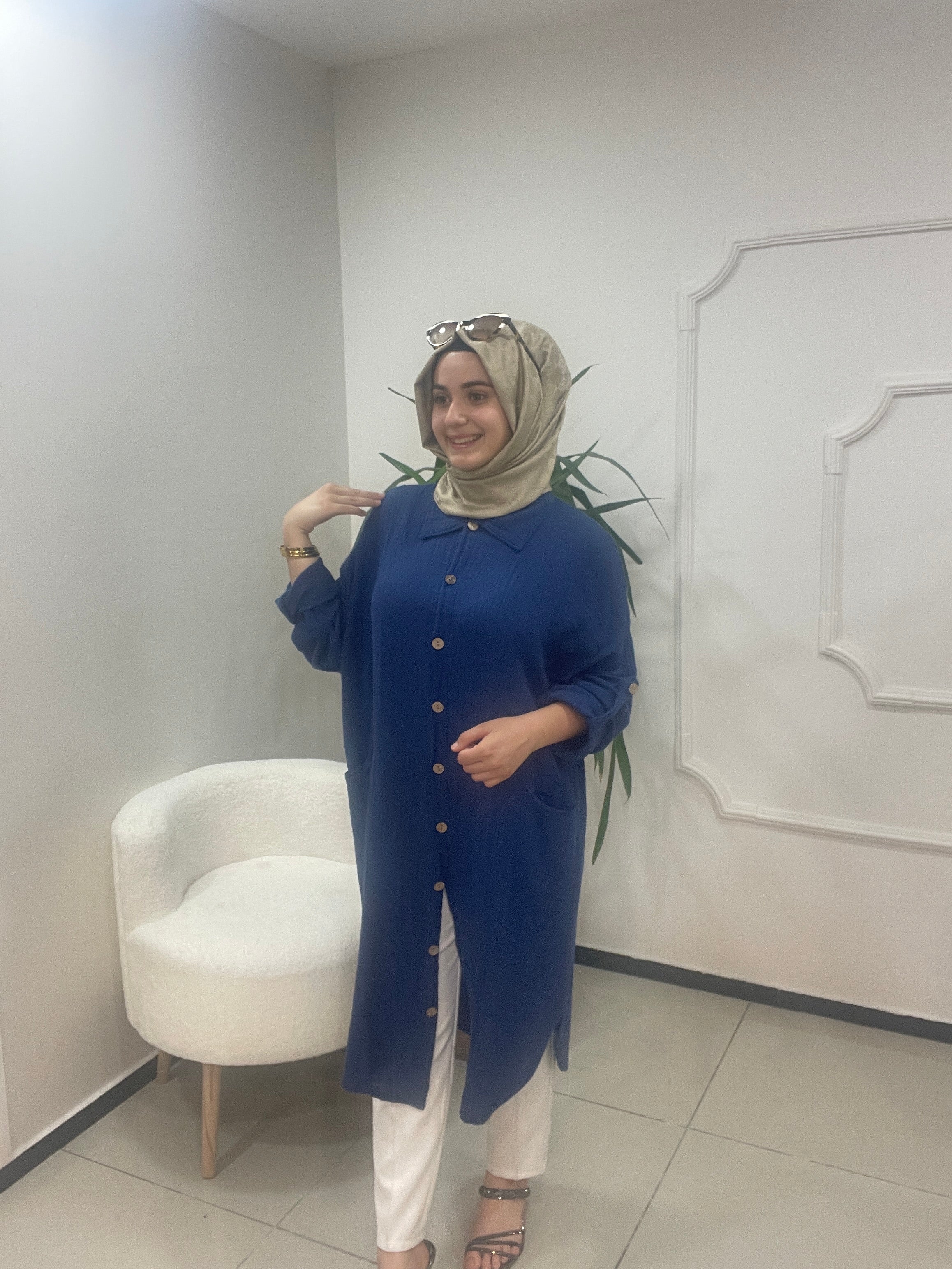 Tasarım Müslin Gömlek Tunik
