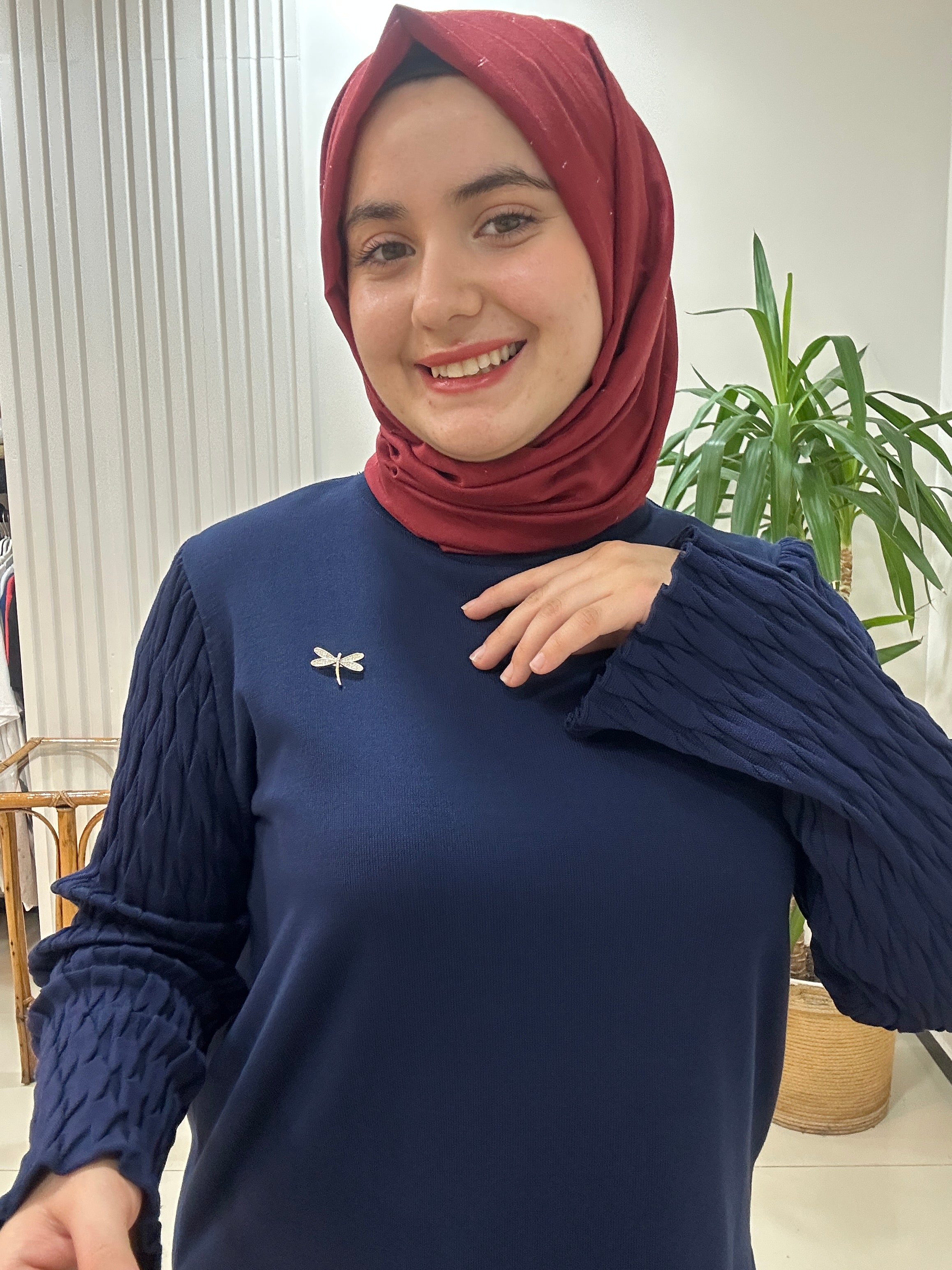 Merserize Takım Lacivert