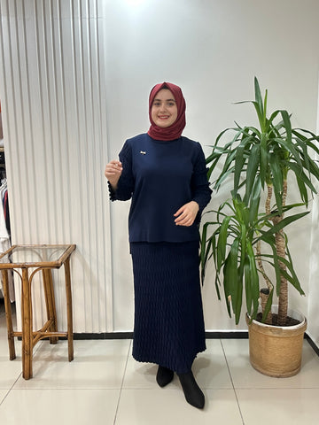 Merserize Takım Lacivert