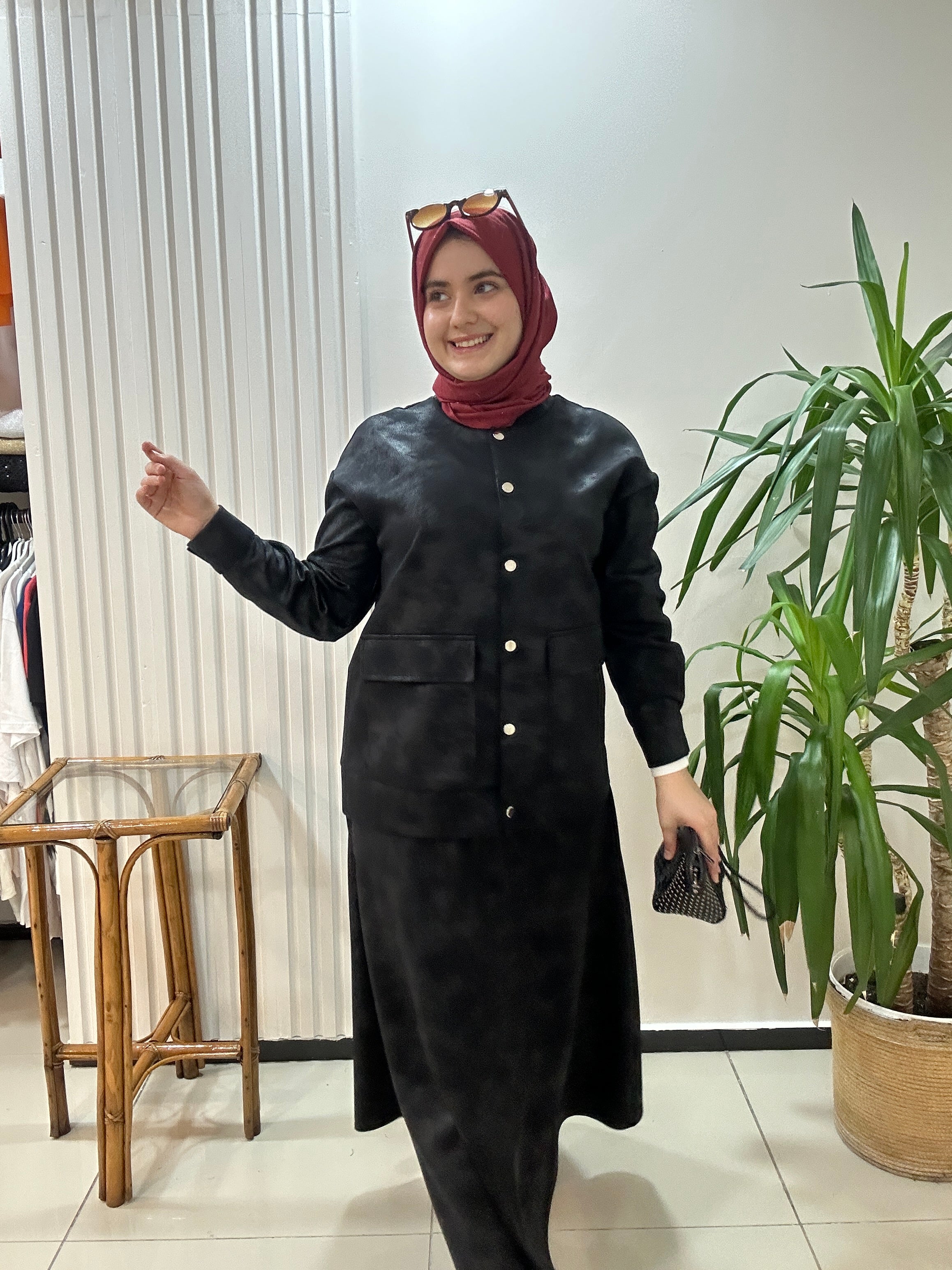 Sıvama Kumaş Etek Takım