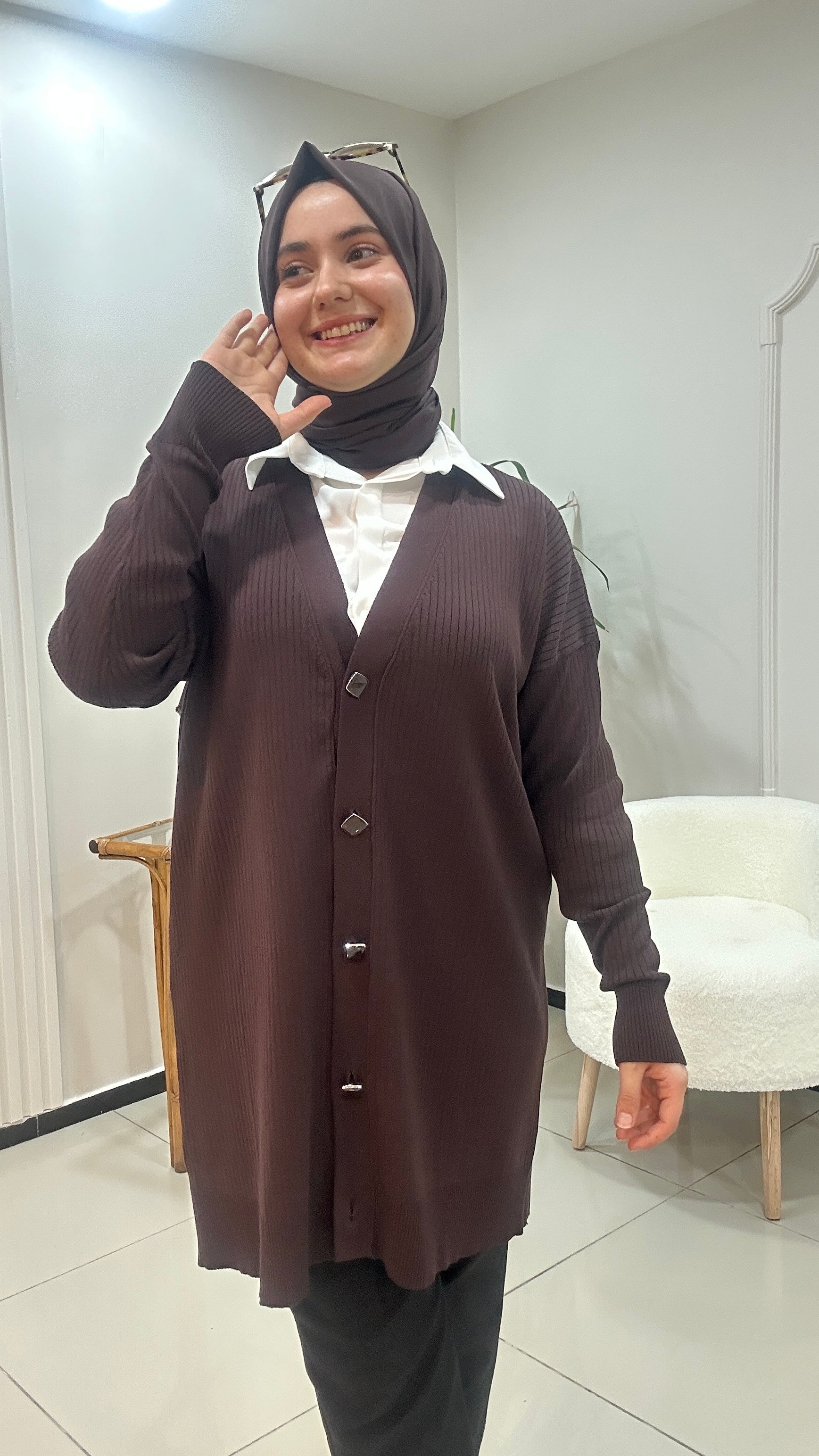 Fitilli Merserize Hırka