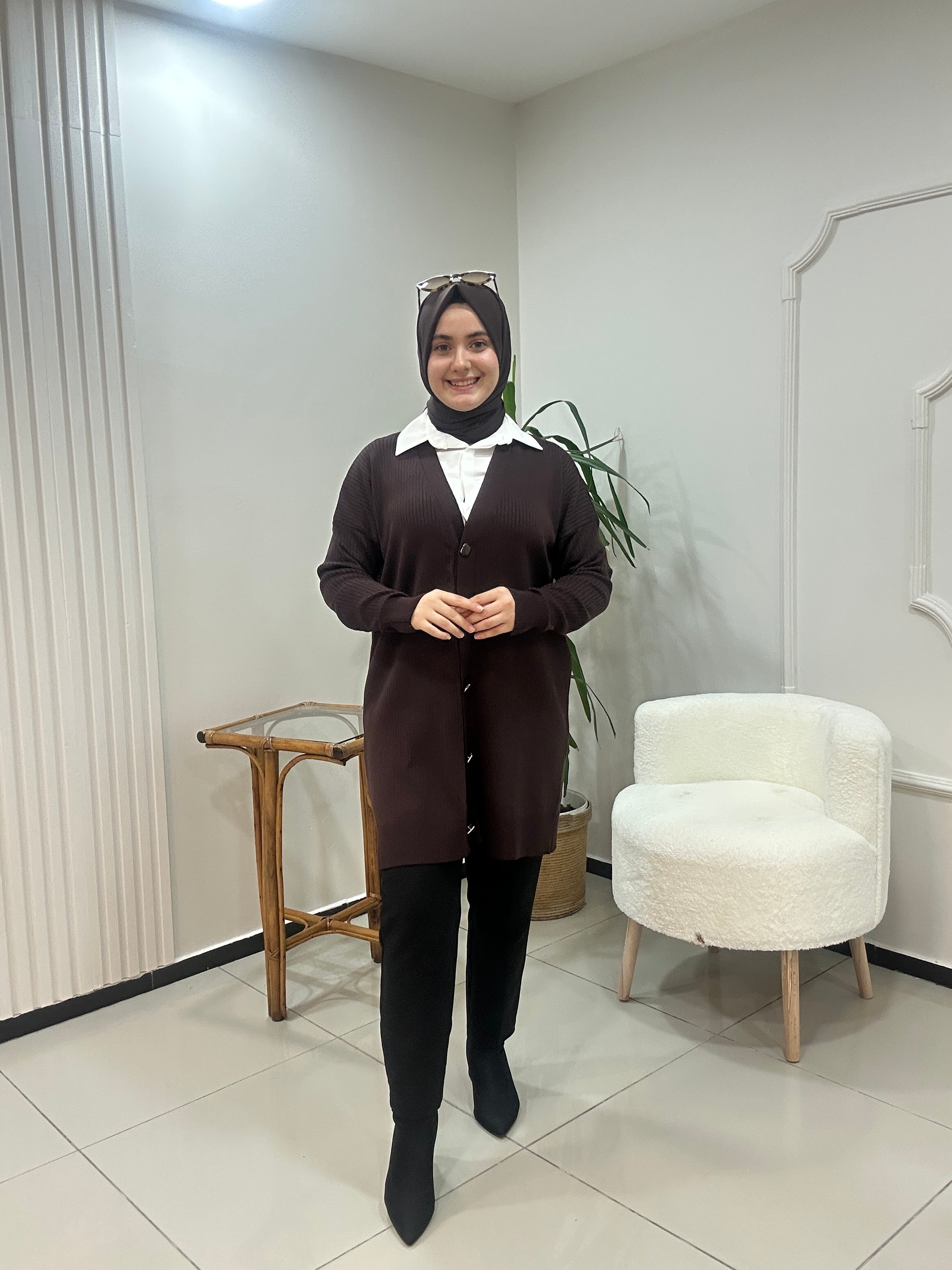 Fitilli Merserize Hırka