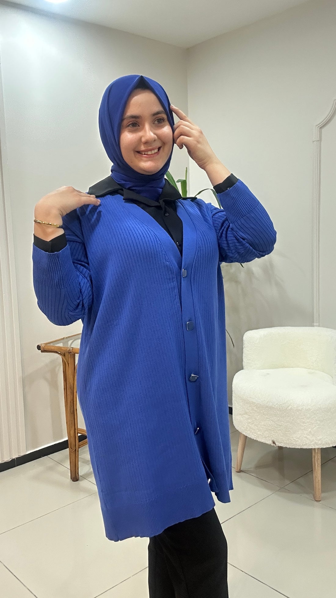 Fitilli Merserize Hırka