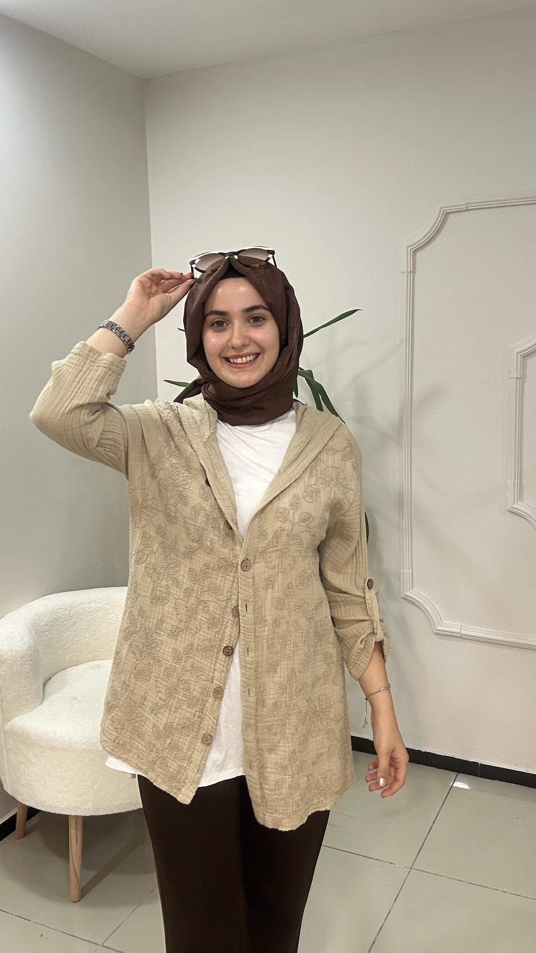 Hint  Kapşonlu Tunik