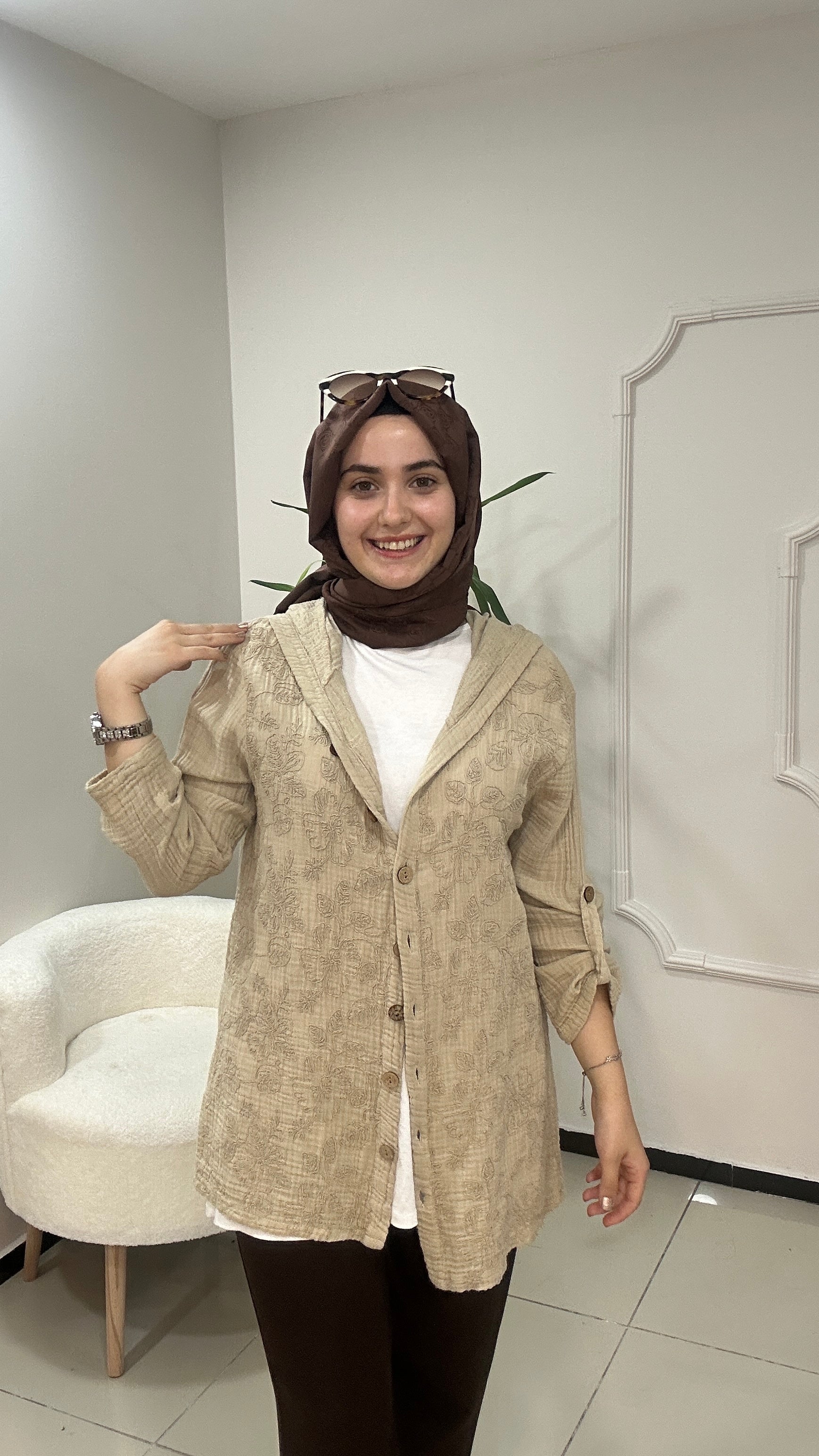 Hint  Kapşonlu Tunik