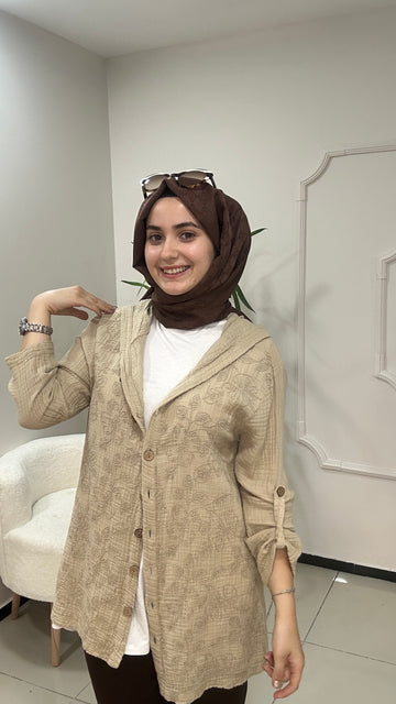 Hint  Kapşonlu Tunik