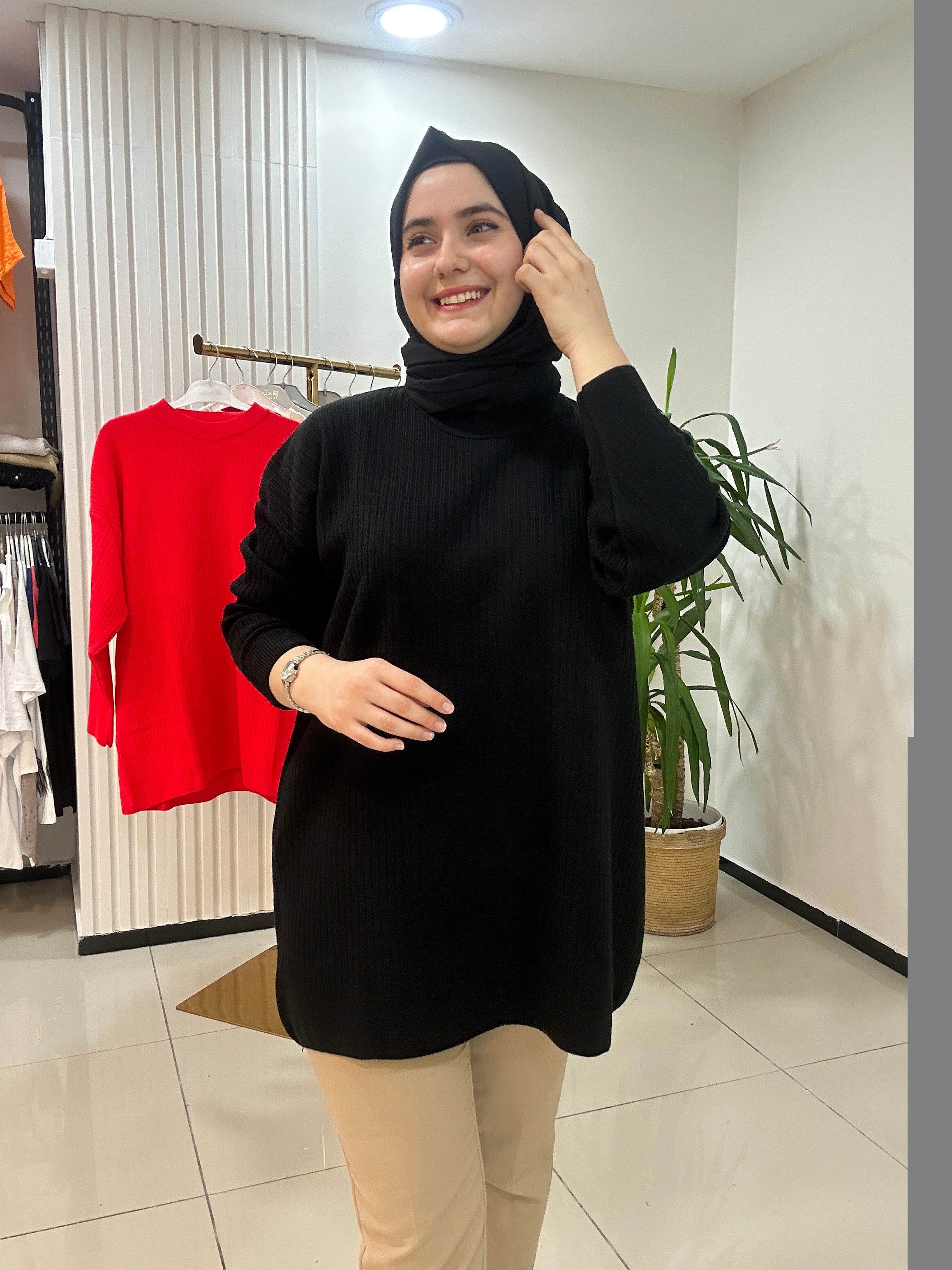 Yırtmaçlı Triko
