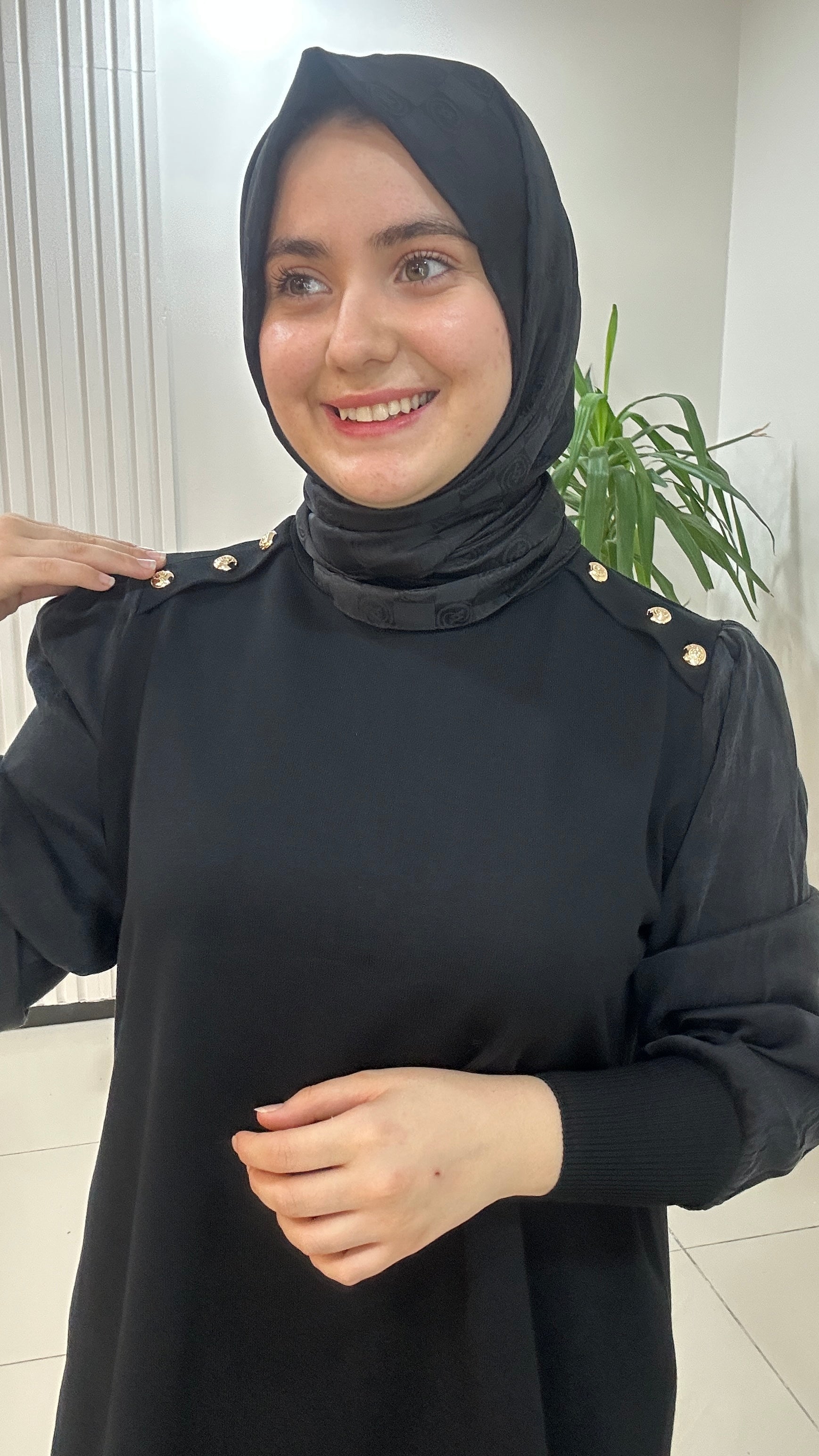 İpek Kupra Merserize Tunik