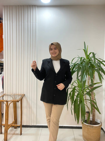 Orjinal Marka Ceket Siyah