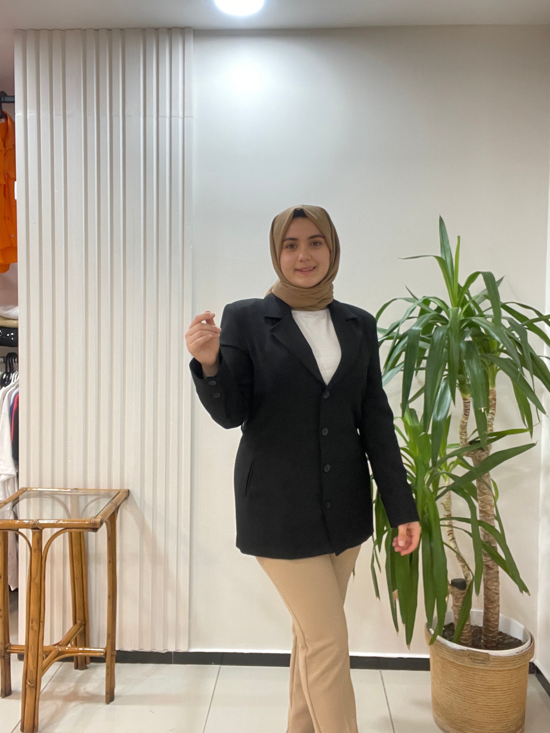 Orjinal Marka Ceket Siyah