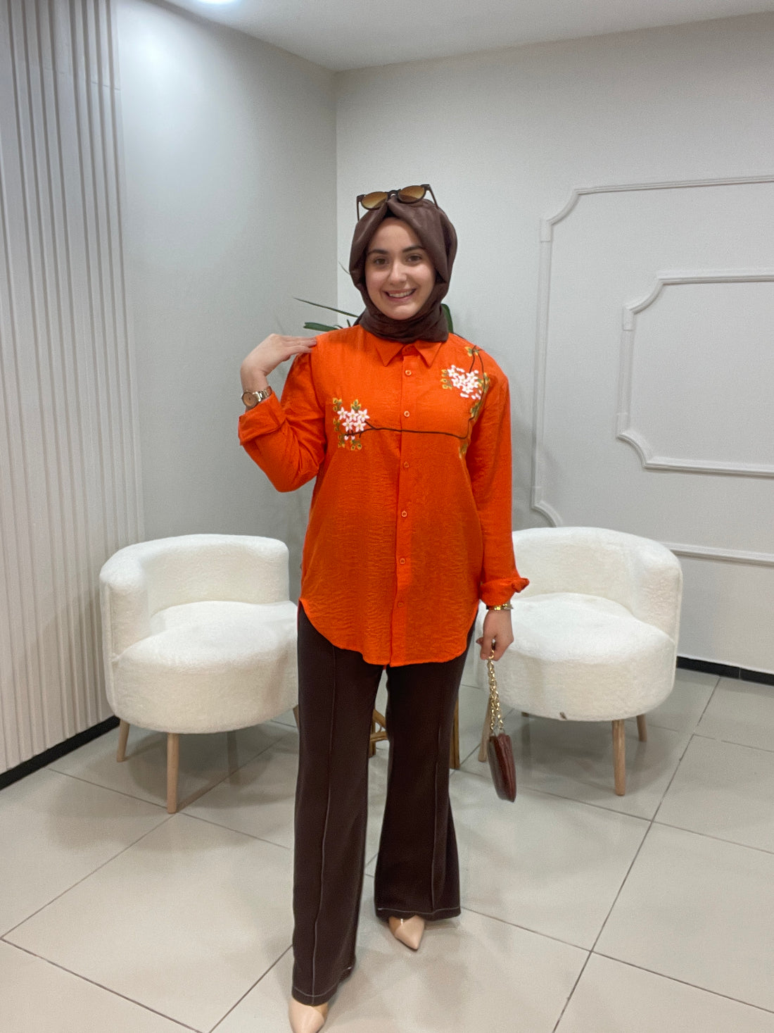 Orange Gömlek