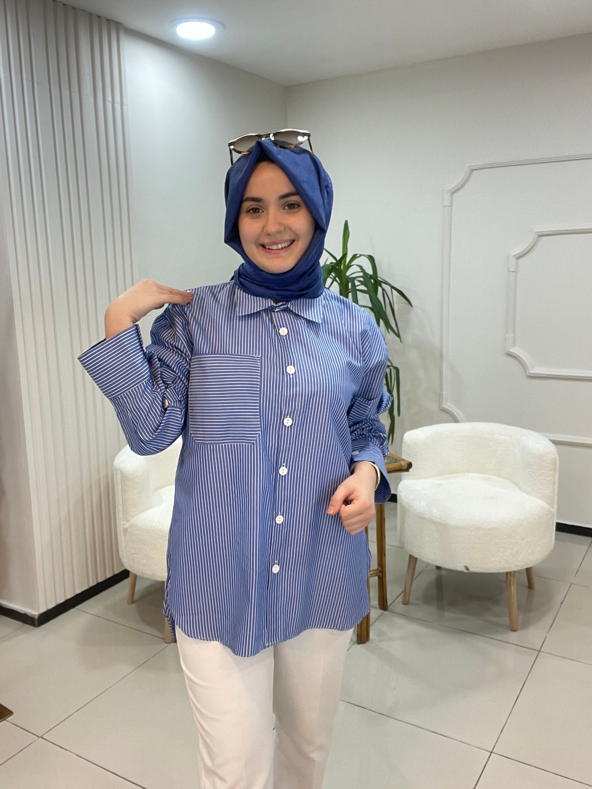 Blue Gömlek