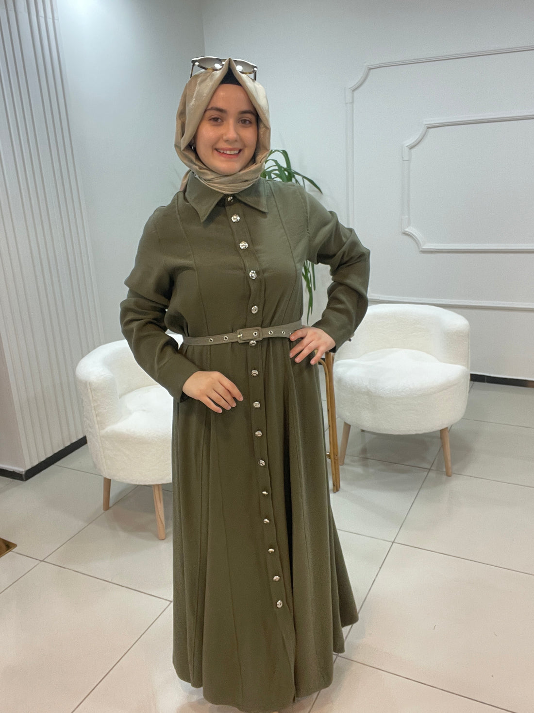 Sütun Elbise