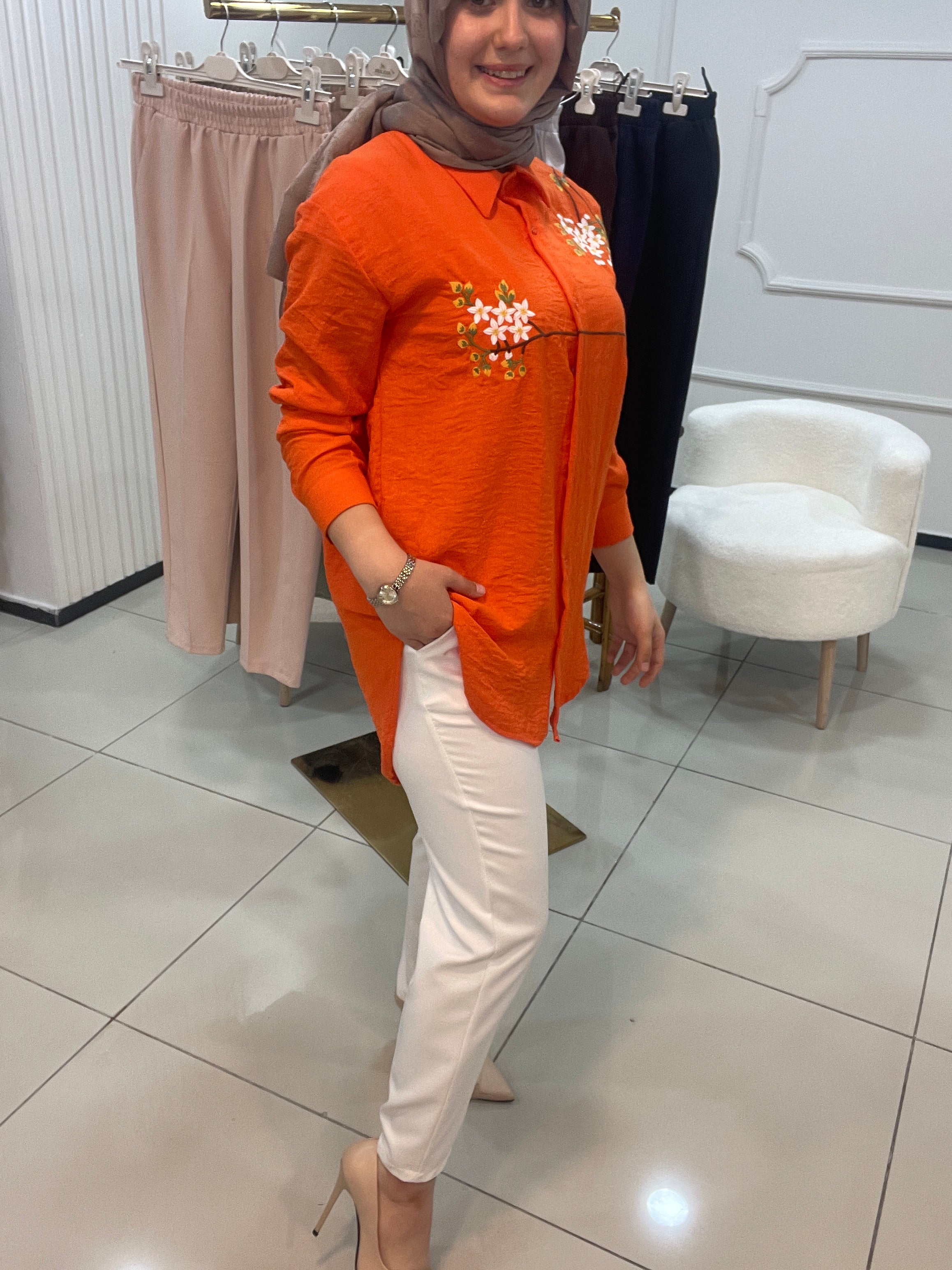 Havuç Model Pantolon