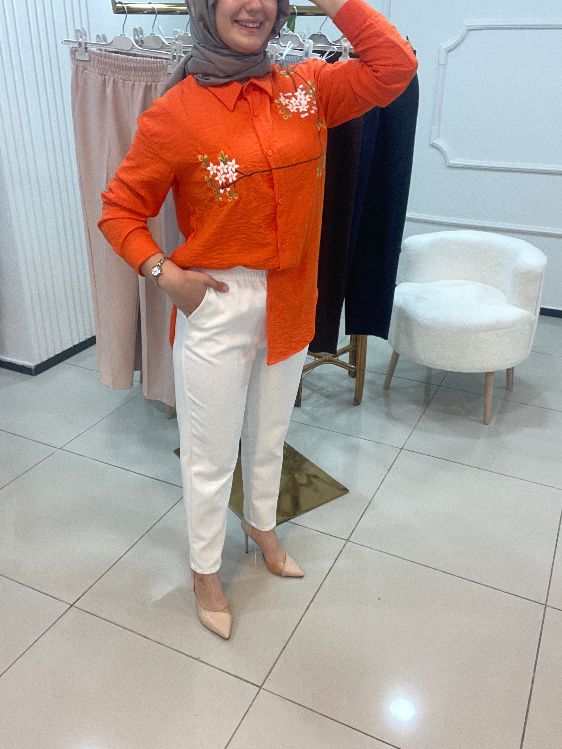 Havuç Model Pantolon