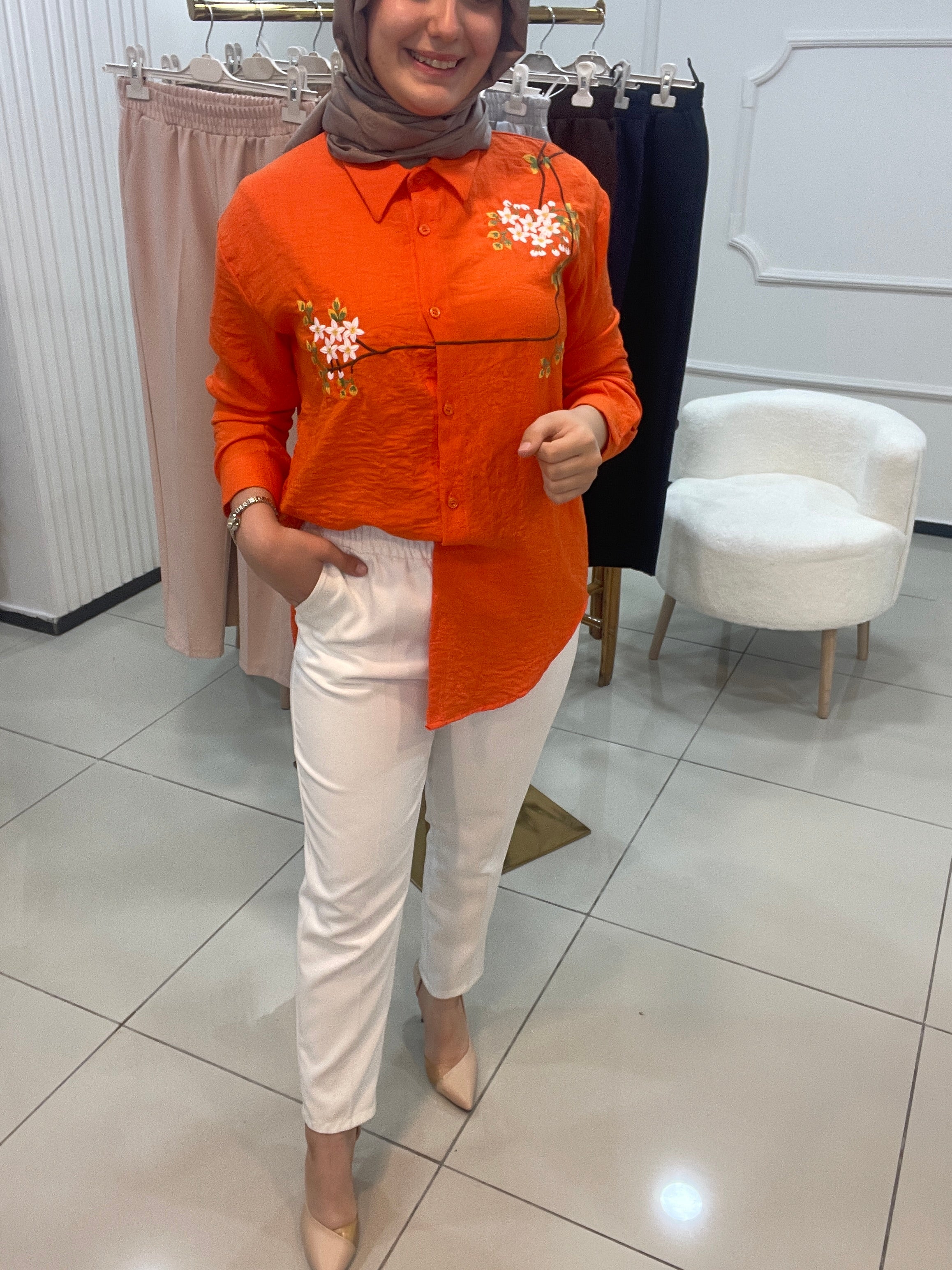Havuç Model Pantolon
