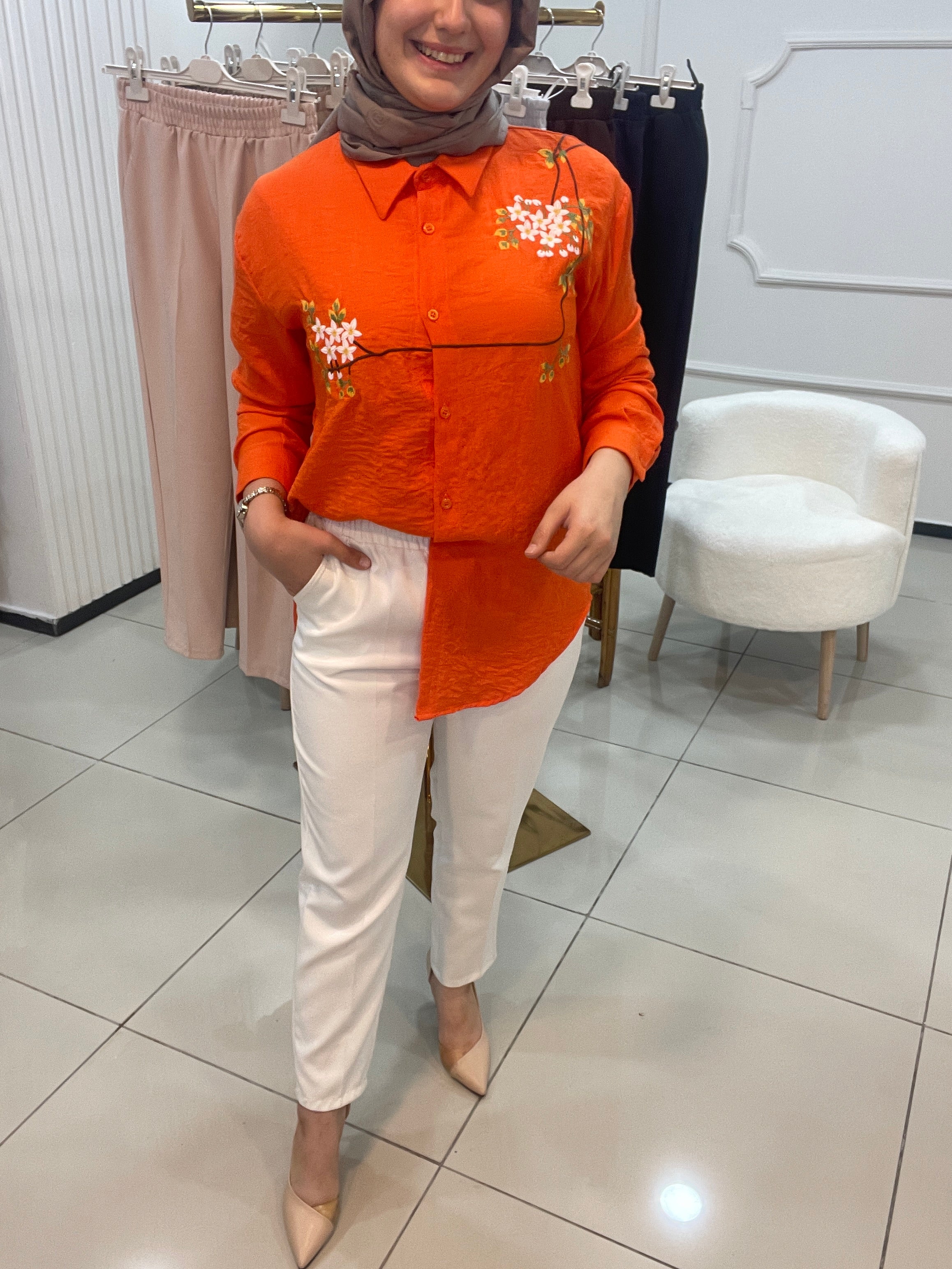 Havuç Model Pantolon