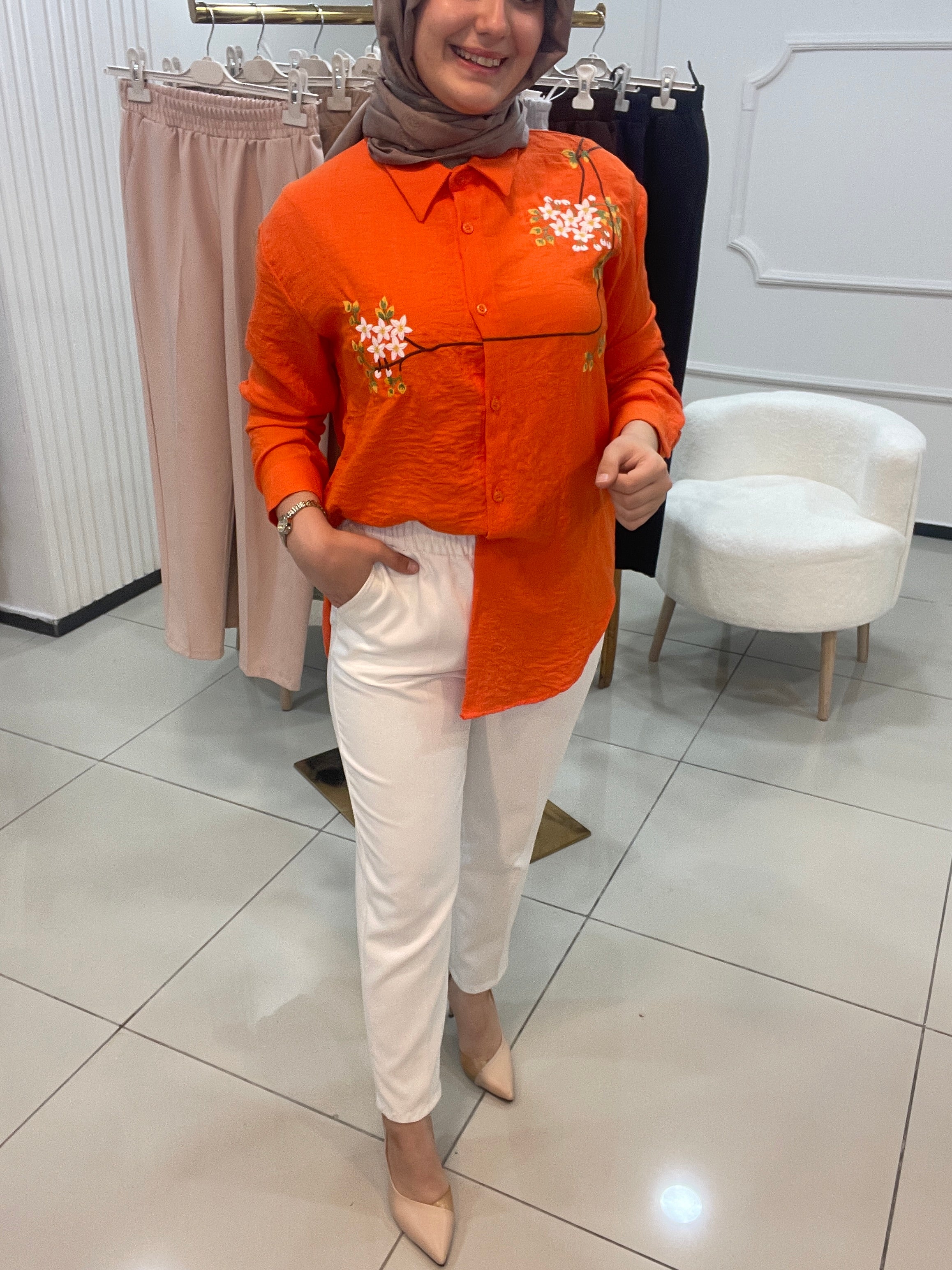Havuç Model Pantolon