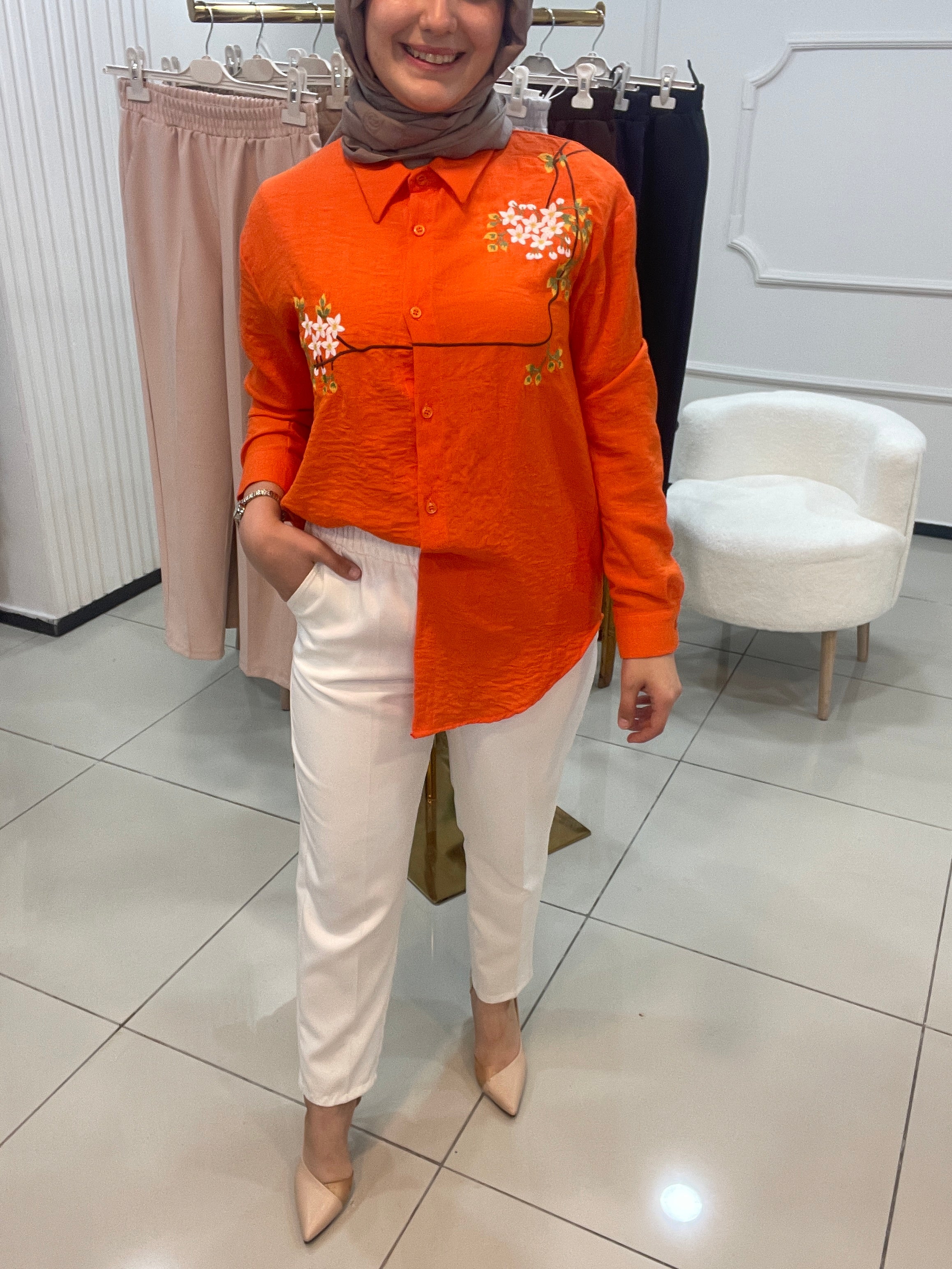 Havuç Model Pantolon
