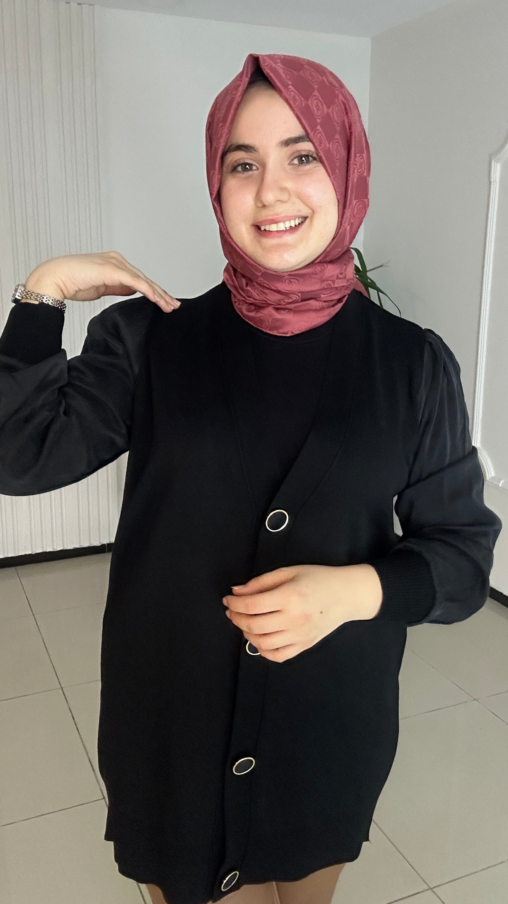 İpek Kupra Merserize Hırka